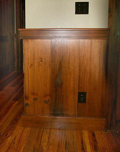 lumber source of a wide variety of wood species to be used in posts, beams, rafters, siding and roofing